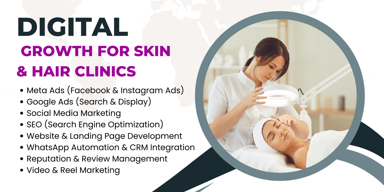 digital marketing for skin clinic and hair clinic