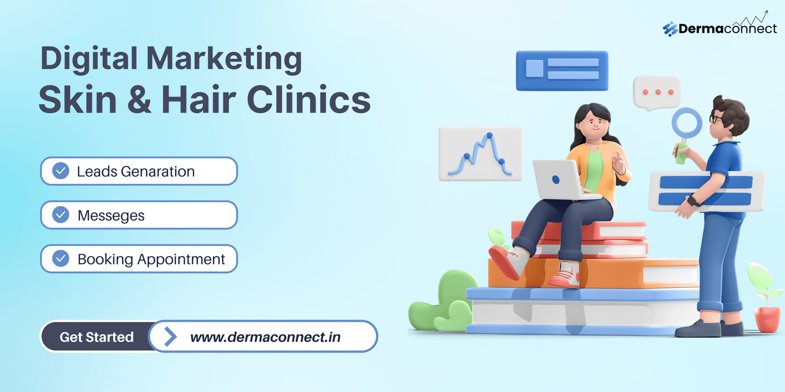digital marketing for skin clinic amd hair clinic